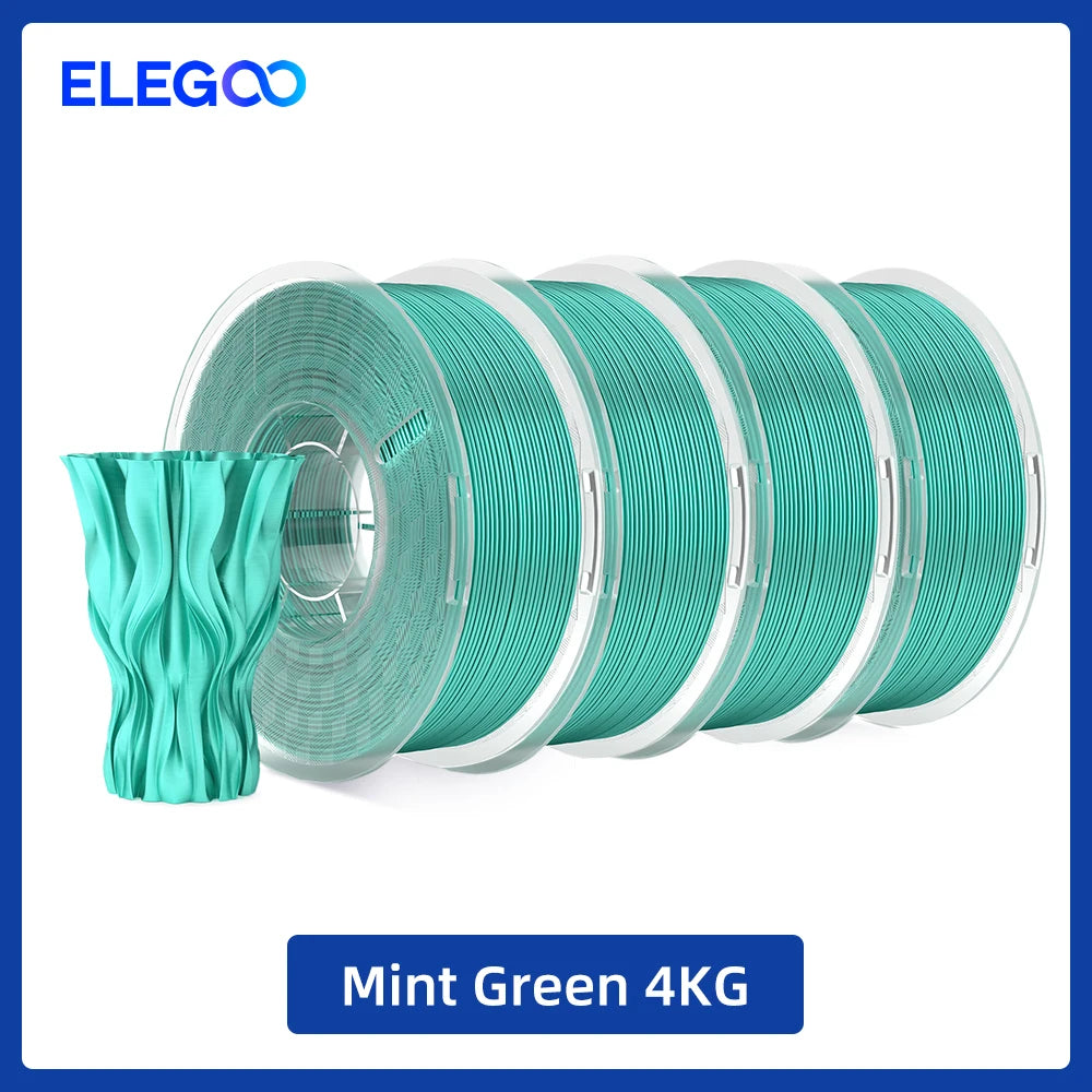 ELEGOO Silk PLA Filament 1.75mm 1KG,3D Printer Filament 1kg Gold Silver Fits for Most FDM 3D Printers