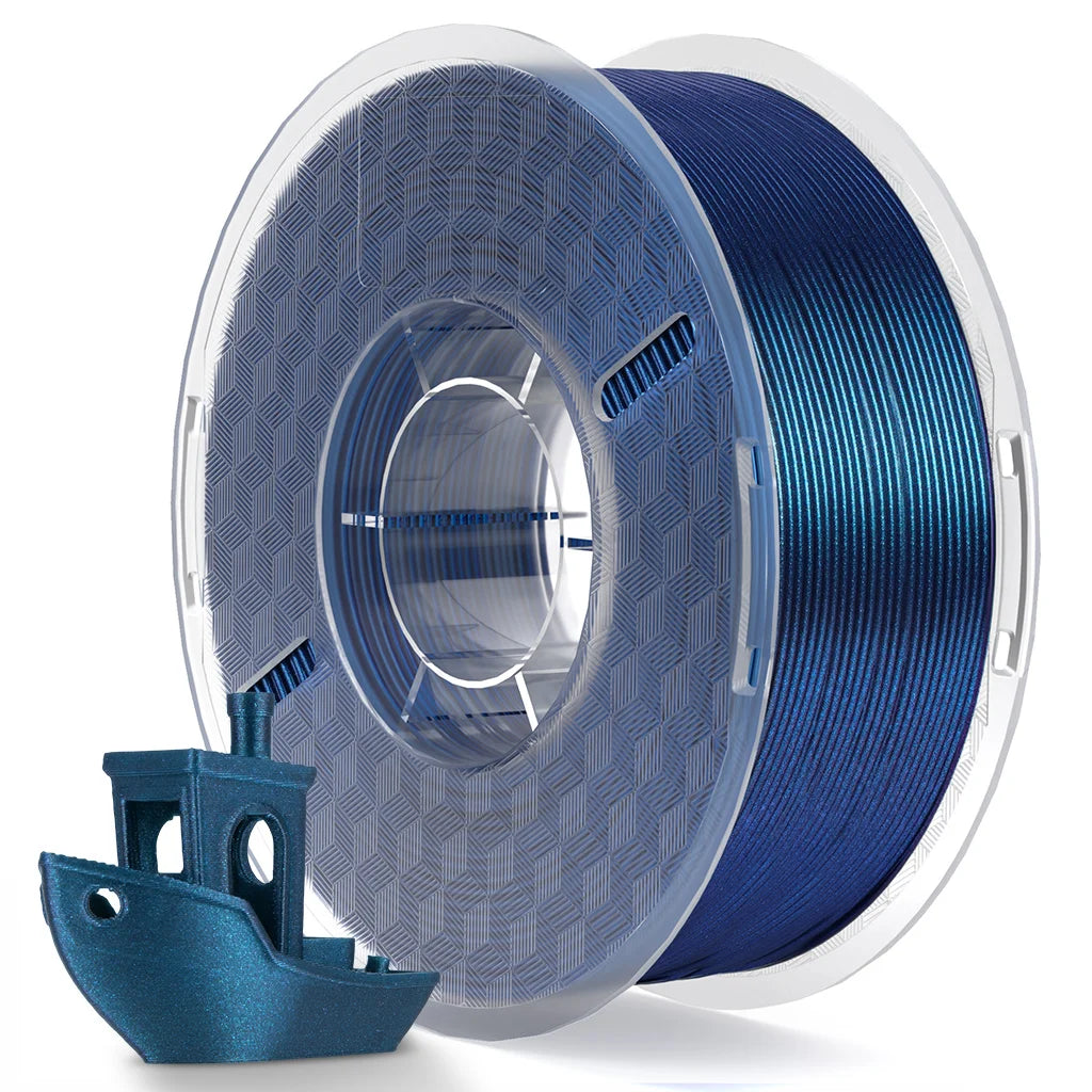 ELEGOO Silk PLA Filament 1.75mm 1KG,3D Printer Filament 1kg Gold Silver Fits for Most FDM 3D Printers
