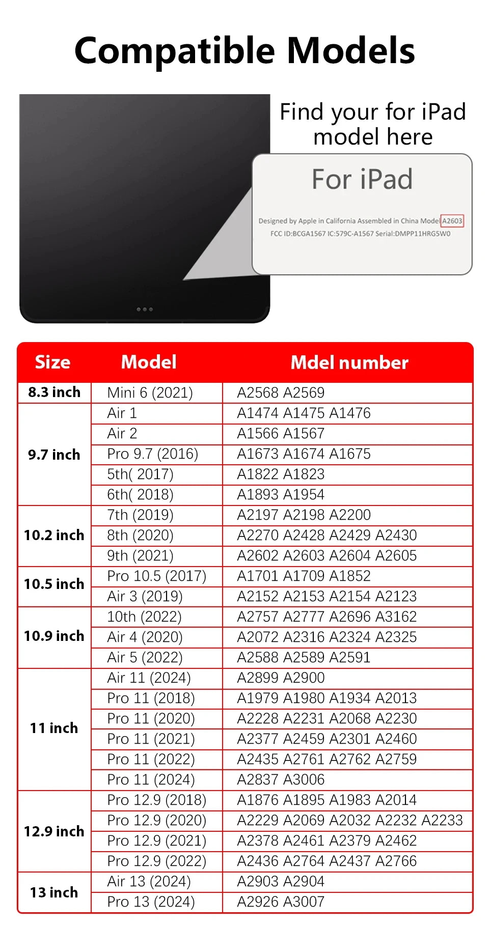 For 2025 iPad Air 11 Case iPad 10th Generation 11th A16 9th Mini6 7 13in iPad Pro11 4 5 10.9in 12.9 M2 M3 M4 M5 Holder Case