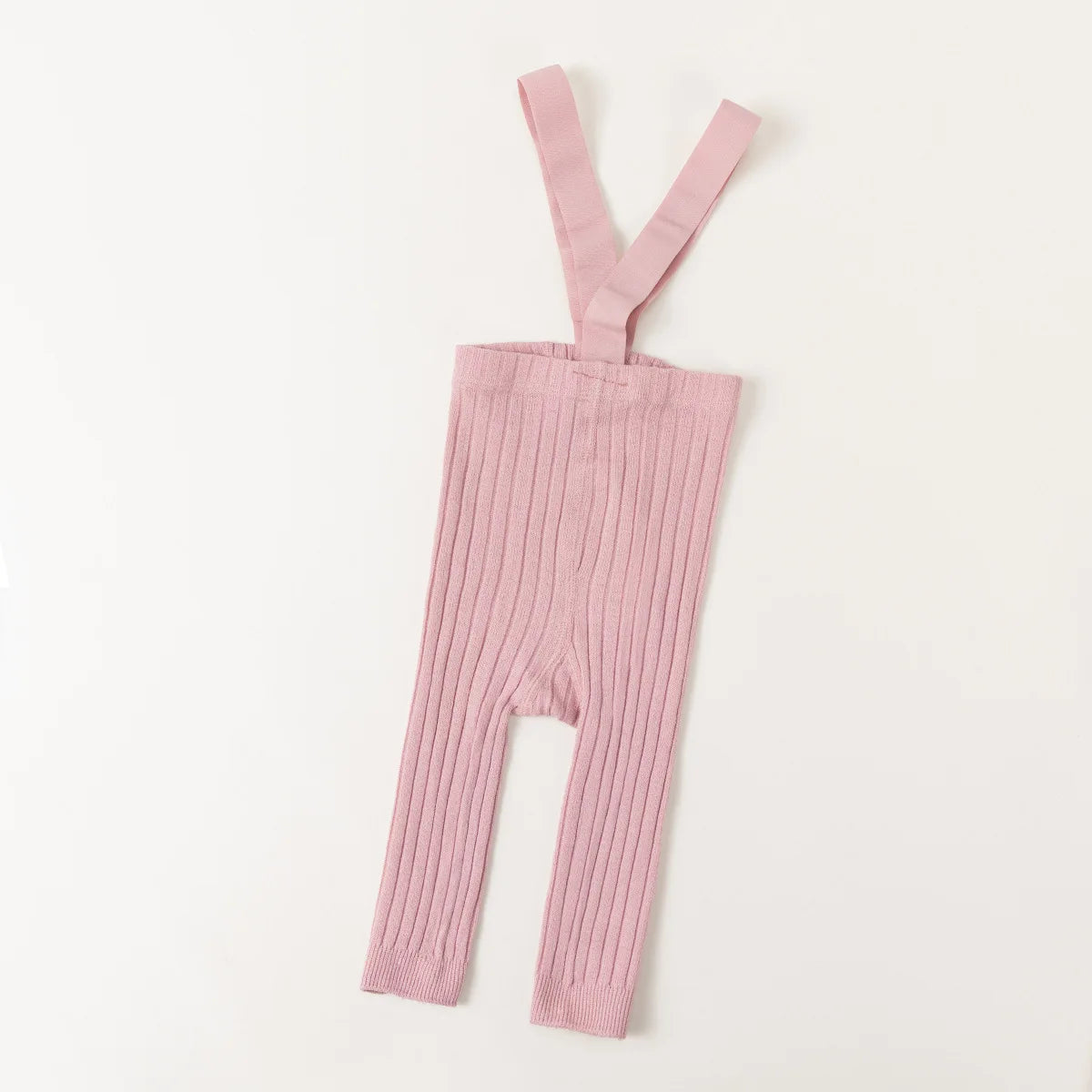0 to 6 Years Cute Solid Newborn Baby Autumn Winter Warm Leggings Knitting Girls Boys Soft Suspender Bottom Pants