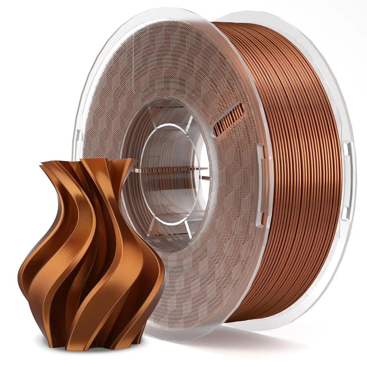 ELEGOO Silk PLA Filament 1.75mm 1KG,3D Printer Filament 1kg Gold Silver Fits for Most FDM 3D Printers