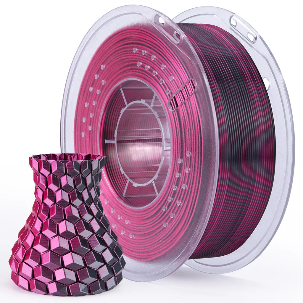 ELEGOO Silk PLA Filament 1.75mm 1KG,3D Printer Filament 1kg Gold Silver Fits for Most FDM 3D Printers