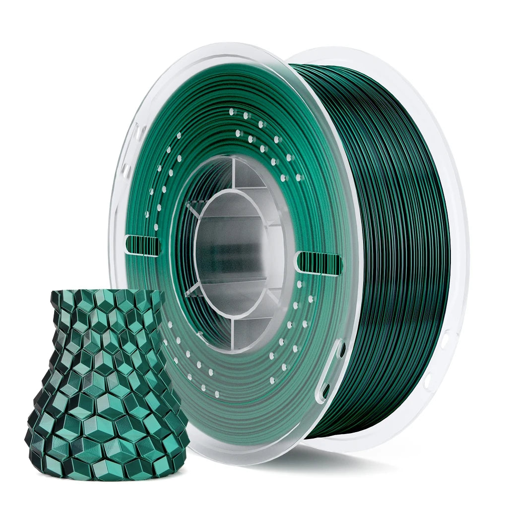 ELEGOO Silk PLA Filament 1.75mm 1KG,3D Printer Filament 1kg Gold Silver Fits for Most FDM 3D Printers