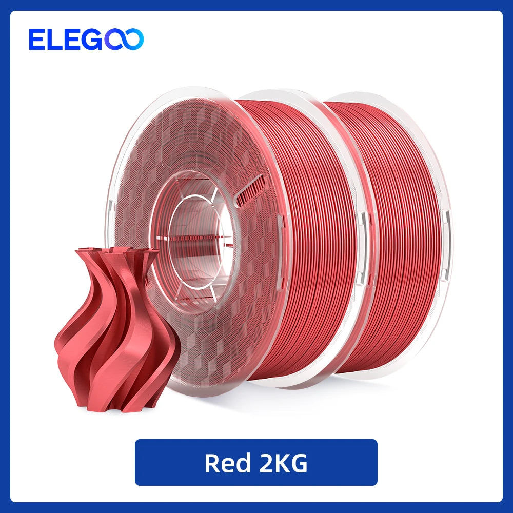 ELEGOO Silk PLA Filament 1.75mm 1KG,3D Printer Filament 1kg Gold Silver Fits for Most FDM 3D Printers