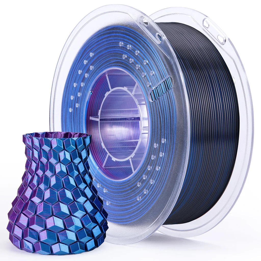 ELEGOO Silk PLA Filament 1.75mm 1KG,3D Printer Filament 1kg Gold Silver Fits for Most FDM 3D Printers